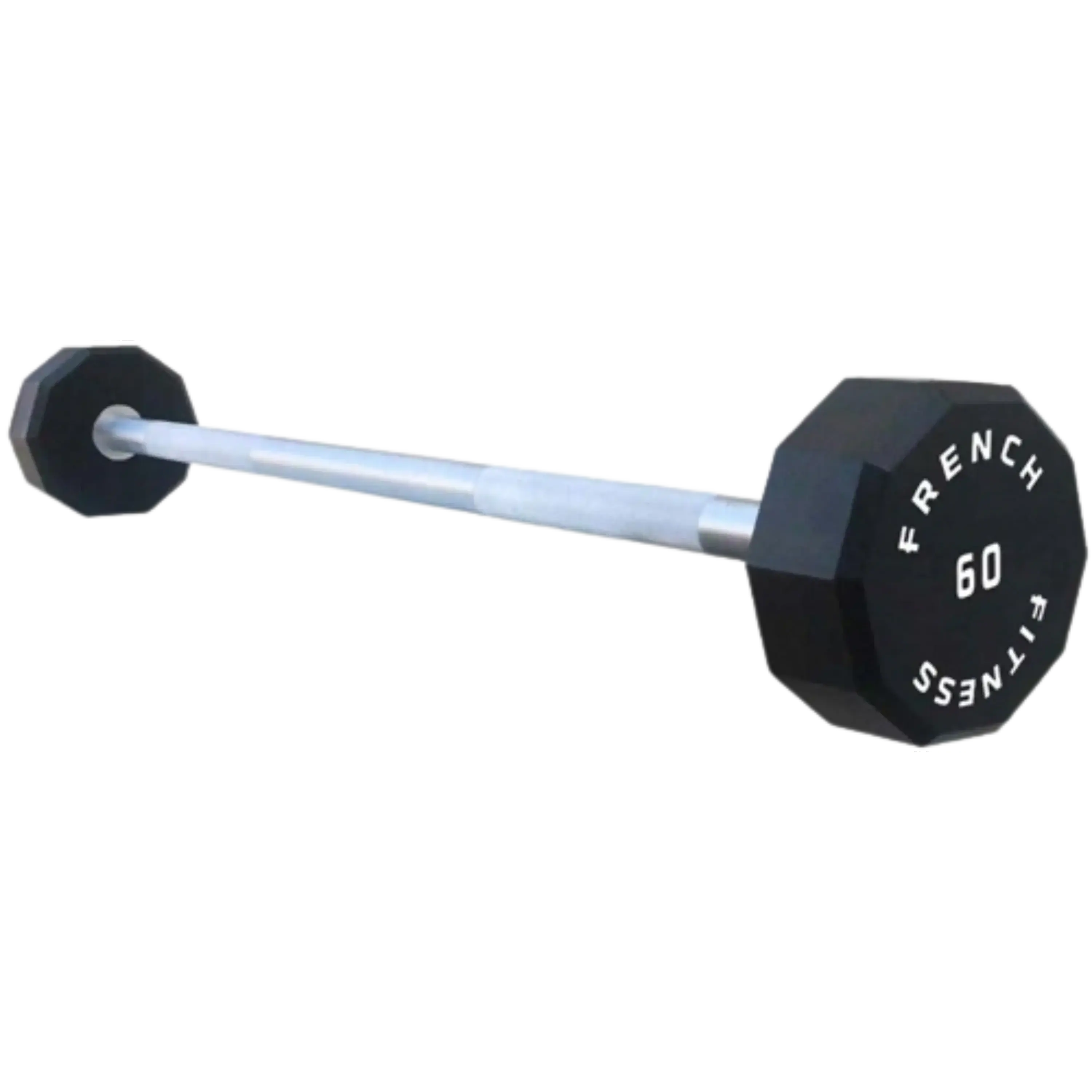 French Fitness Straight Urethane Barbell 60 lbs - Single (New)