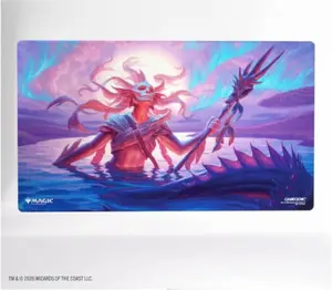 Gamegenic Magic: The Gathering Lorwyn Eclipsed Shiny PLAYMAT - Eclipsed Merrow Design, Premium 61×35 cm Playmat with Shiny Ultra-Fine Surface, Flat Stitching & 2mm Cushioning