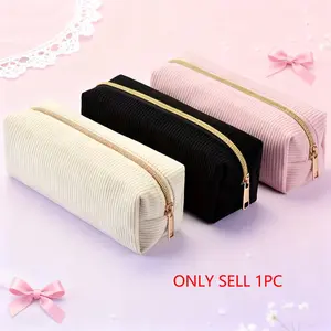 Durable Zipper Pencil Case, School Supplies Organizer, Office and Home Use, Stylish Storage Solution, Perfect for Stationery
