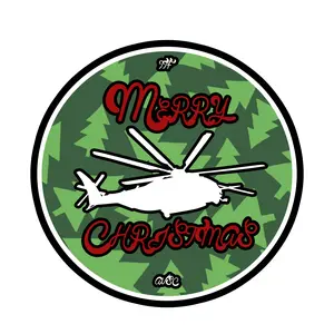 H-53 Xmas Sticker
