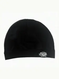 Skull Beanie, New Unisex Knitted Beanie Fitted Hat, Adjustable Hat, Breathable Casual Elastic Material High Quality Y2K Warm Beanie