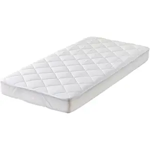RV Bunk Mattress Topper with Reversible Surface for Narrow Twin Bed Fluffy Mattress Cover Quilted Fitted Mattress Pad