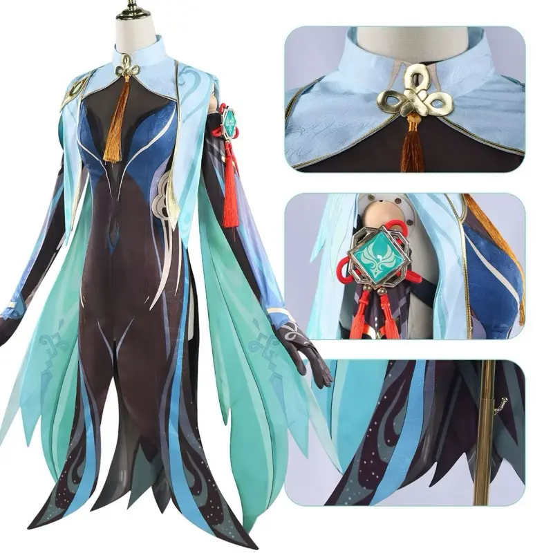 Genshin Impact Nilou Full Set and Wig - Complete Cosplay Costume with Detailed Accessories and Authentic Design
