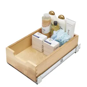 Rev-A-Shelf 11.71" Pullout Kitchen Cabinet Drawer w/ Soft-close, 4WDB-1219SC-1