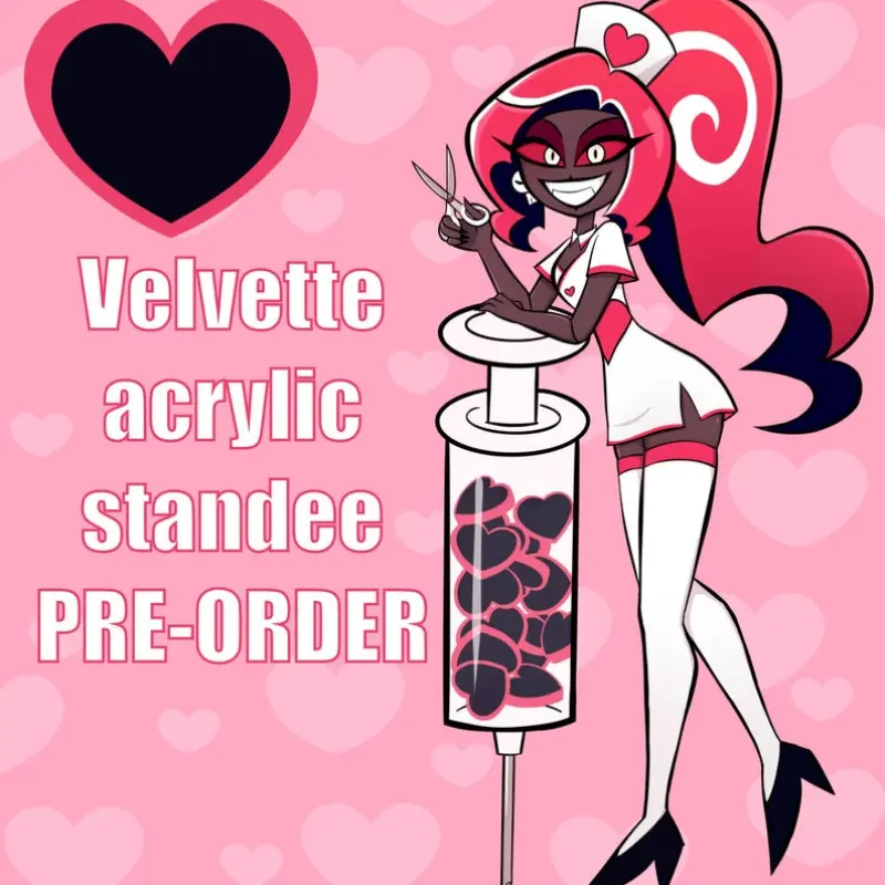 IN HAND Velvette Nurse Acrylic Standee Hazbin Hotel