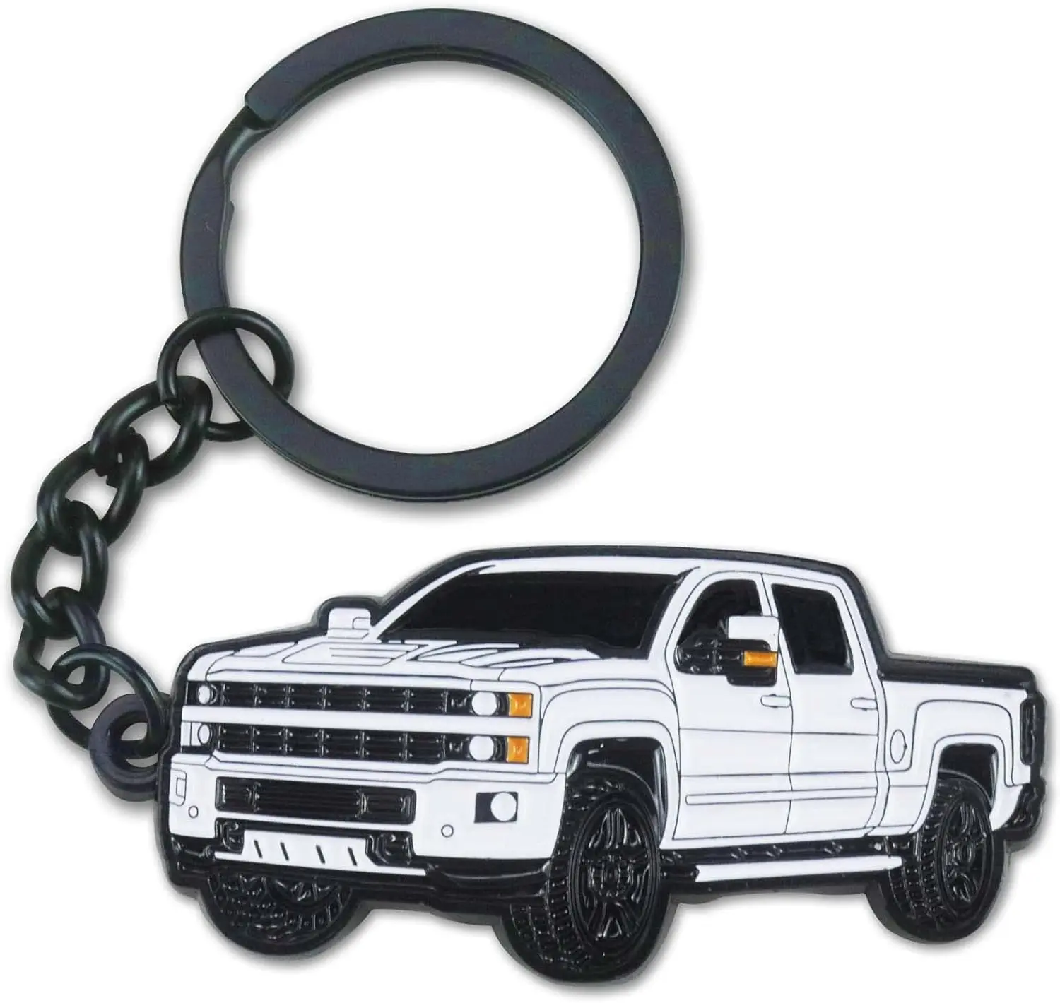 For Chevy Silverado Keychain，For Chevy Silverado Accessories 2015-2022 Toy Truck，metal Keychain