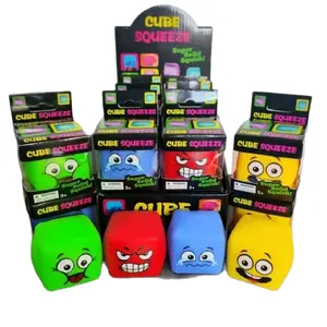 Cute Emotions Face Cube Squeeze