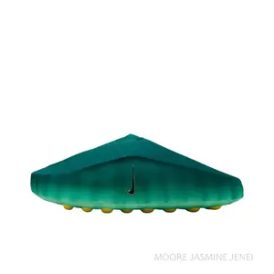 Mind 001 Basic Function Closed Toe Slippers Men's Hair Straightener Blue Green