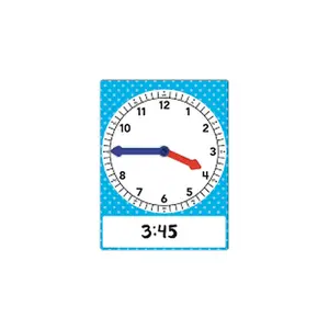 LARGE MAGNETIC FOAM GEARED CLOCK (D)