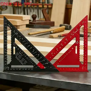 7 Inch Aluminum Triangle Square: Essential Layout Tool for Carpentry, Engineering & Design Tasks
