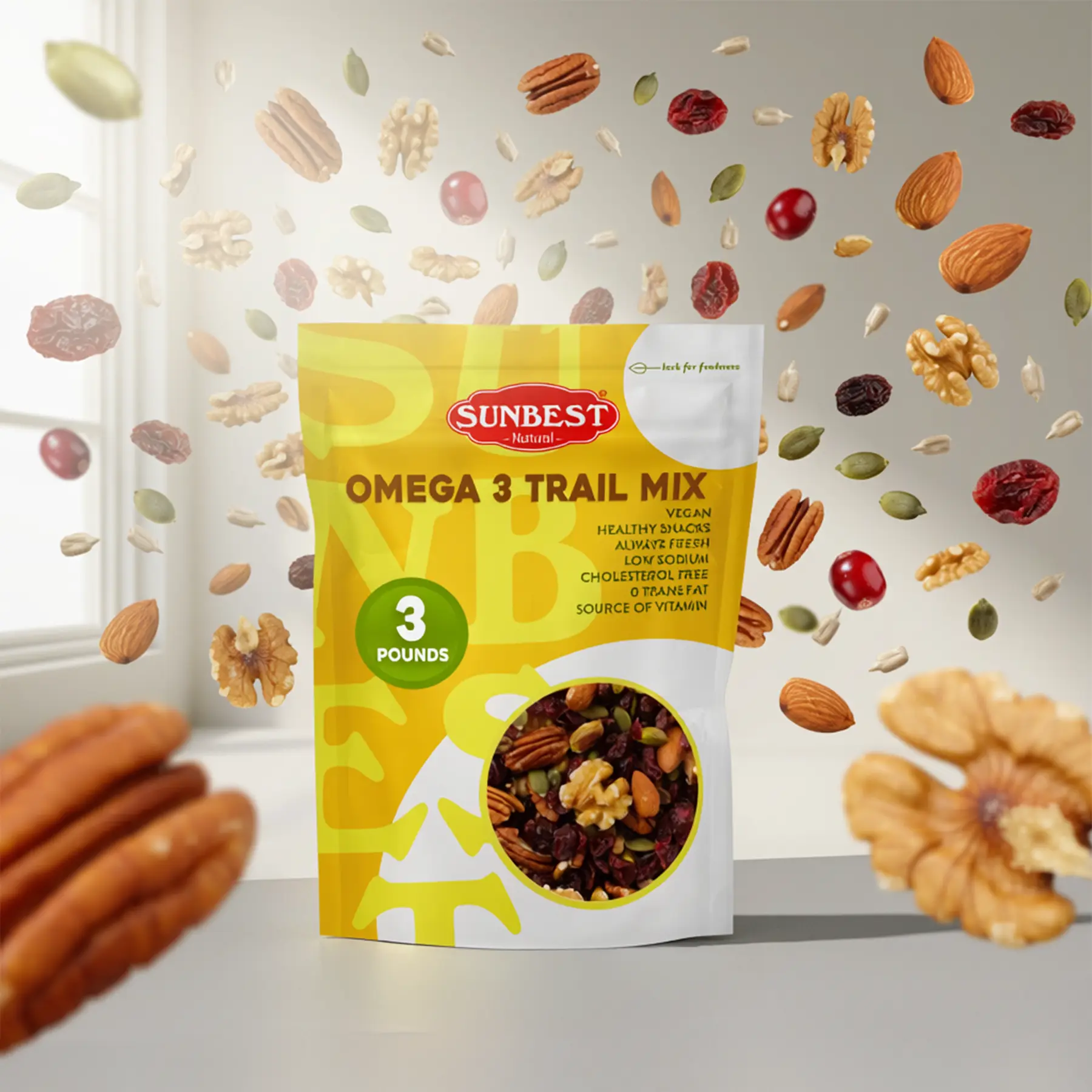 Omega-3 Trail Mix