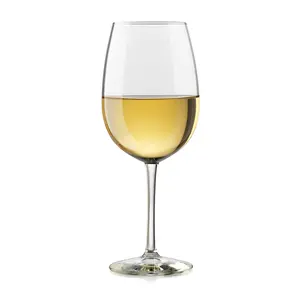 Libbey 7504 Vina Tall Wine Glasses Set, All Purpose Red and White Wine Glasses Set of 12, Professional Grade Glass Wine Glasses for Gatherings, Events