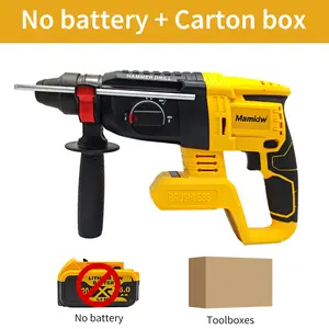 Brushless 3-in-1 Rotary Hammer Drill - Compatible with DeWalt 20V Max (NO Battery)