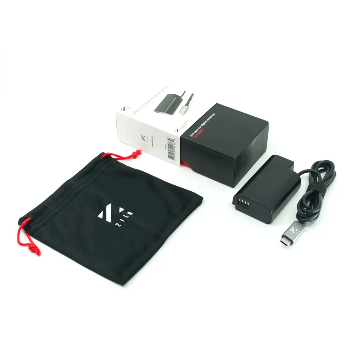 ZILR USB-C to Panasonic DMW-DCC16 Dummy Battery
