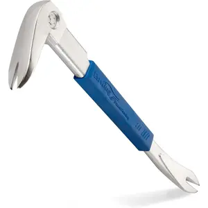 Pro Claw Nail Puller - 9" Pry Bar with Forged Steel Construction & No-Slip Cushion Grip - PC210G
