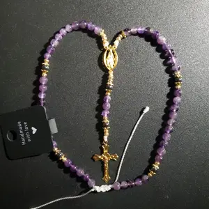 Small/kids size Dream Amethyst Crystal Rosary