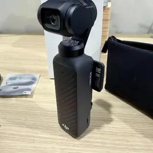 DJI Osmo Pocket 4 Handheld Portable Travel Camera with Mount, Selfie-Ready Action Camera