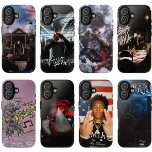 8 Styles Glokk40spaz Rapper Underground Phonecase, Glokk40spaz Album Phonecase, Compatible with iPhone 17 16 15 14 13 12 11 X XR & Samsung S22 S23 S24 S25, Gift for Wrestling Fans, Trending 26 7