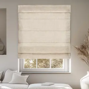 23"x64" Chicology Light Filtering Roman Shade Belgian Flax 23"x64" Chicology Light Filtering Roman Shade Belgian Flax