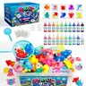 Kiditos Magic Water Elf Toy Kit with Magic Gels & Molds – Squishy Maker, Sensory Toys, Summer DIY Water Pets, STEM Crafts, Family-Friendly Imaginative Play, Birthday Gifts & Party Favors for Kids Ages 3+