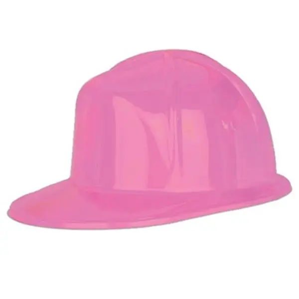 212 MAIN Pink Plastic Construction Helmet for Dogs & Cats - 1 Size, Thematic Pet Hat Accessory, Case of 48, Fits Most Breeds, One Size