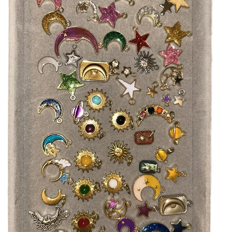 Charm Only Assorted Enamel Charms for Crafting and Jewelry Making 2025 Edition