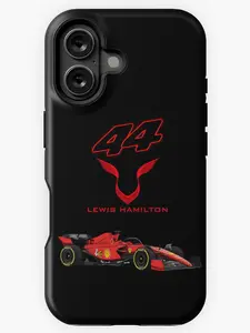 LH44 Red Team Phone Case Compatible with iPhone X, 11, 12, 13, 14, 15, 16 & Samsung Galaxy S21, S22, S23, S24 & 25 series