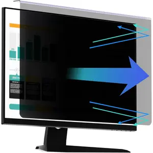 Computer  Screen Protector for 23, 23.6, 23.8 and 24 Inches  Anti Blue Light Filter Hanging Type Anti Scratch Easy Installation Shield for Desktop Computer (24 Inches)