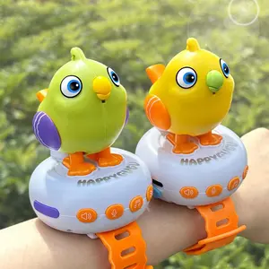 Bird Design Voice Interactive Toy, 1 Count Rechargeable Whistle Toy, Voice Activated Induction Toy Watch, Educational Repeat Reading Music Toy Gifts