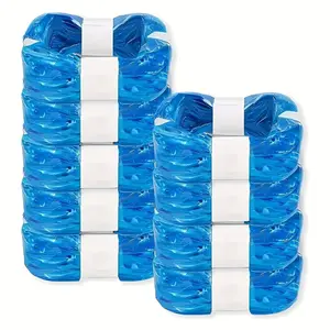 Cat Litter Refill Bags - Compatible with Standard Litter Genie/Plus/Xl/Littergenie, Featuring 7 Durable Layers for Efficient Cleaning, Easy to Use And Foldable Design, Odor Control, Properties, Creating a Fresh Environment for Healthy Pet Care.