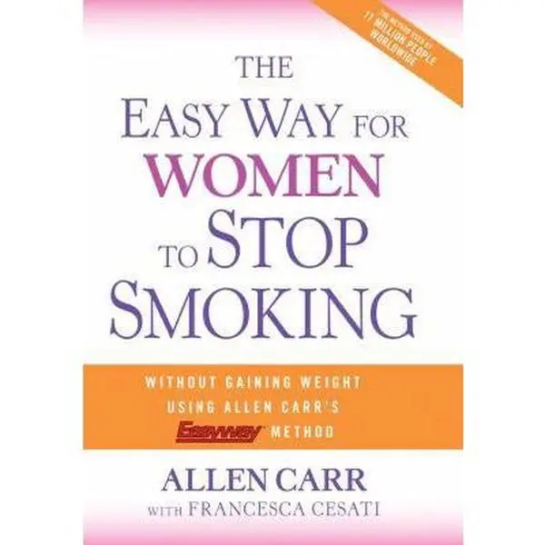 Used Hard Cover Book - The Easy Way for Women to Stop Smoking: A Revolutionary Approach Using Allen Carr's Method (Sterling, 288 Pages, Good Condition, English Language)