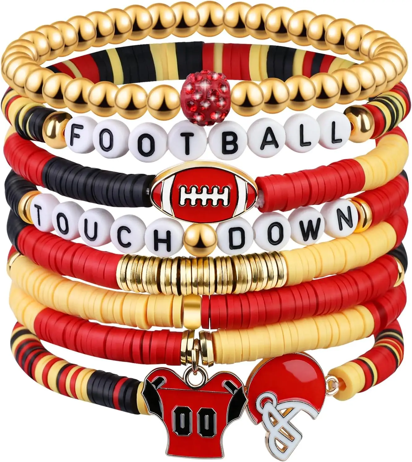 Red Yellow and Black