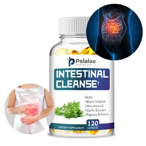 Pslalae - Proprietary Blend of Wormwood, Black Walnut, Goldenseal, 120 Capsules - Non-GMO, Premium Ingredients - For Intestinal Use