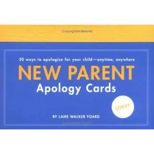 USED-New Parent Apology Cards: 30 Cards by Foard, Lane Walker (Misc.)