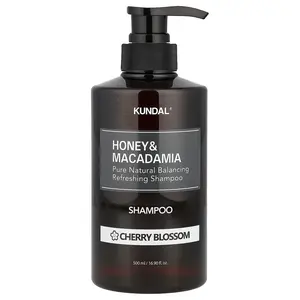 Kundal Honey & Macadamia, Shampoo, Cherry Blossom, 16.9 fl oz (500 ml)