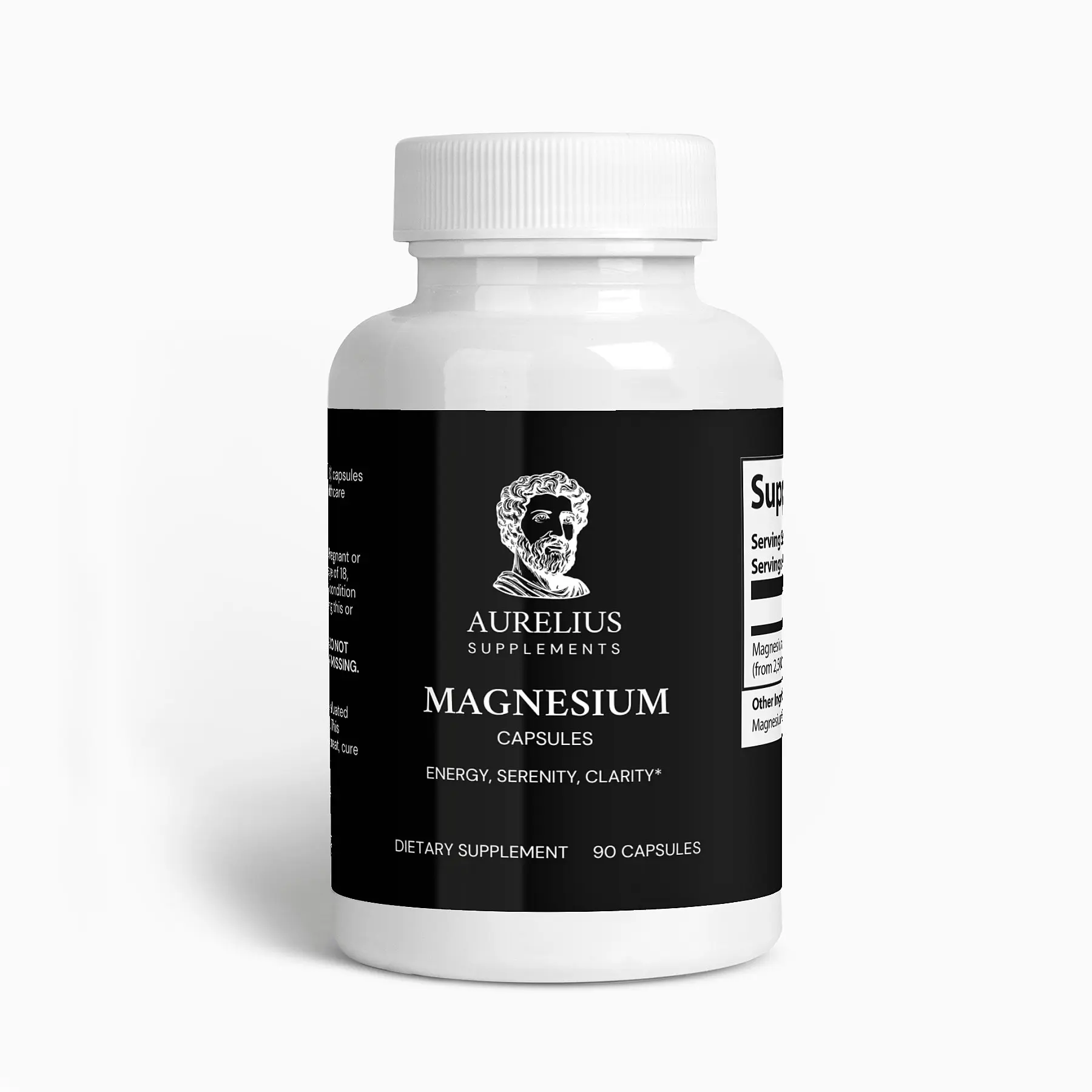 Organic Aurelius Magnesium Supplements for Sleep, Focus and Lowered Stress