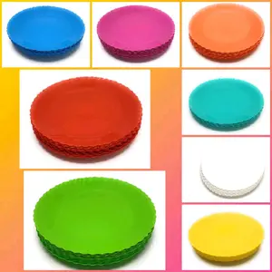 12 pack plates plastic 9.75in Plate - 12pk,