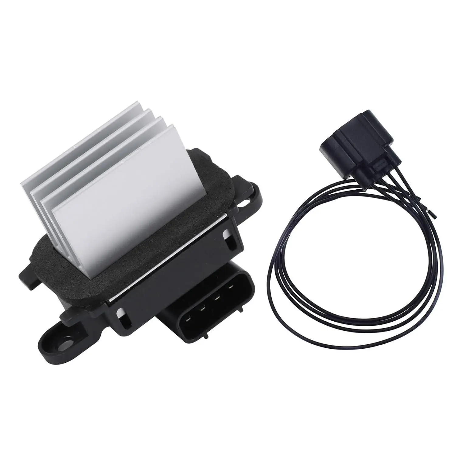 HVAC Blower Motor Resistor with Copper Core, Thermal Protection, Aging Resistance, Heat Resistance & High Hardness - AC Blower Control Module for Ford 2010-2017 Expedition, 2010-2014 F-150, Lincoln 2011-2017 Navigator, Replaces # BL3Z-19E624-A YH-1829, He