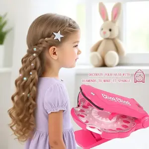 Bling Bling DIY Hair Viral Hair Gem Stamper DIY Bling Rhinestone Applicator Holiday Party Hair Decor heatless curls rods