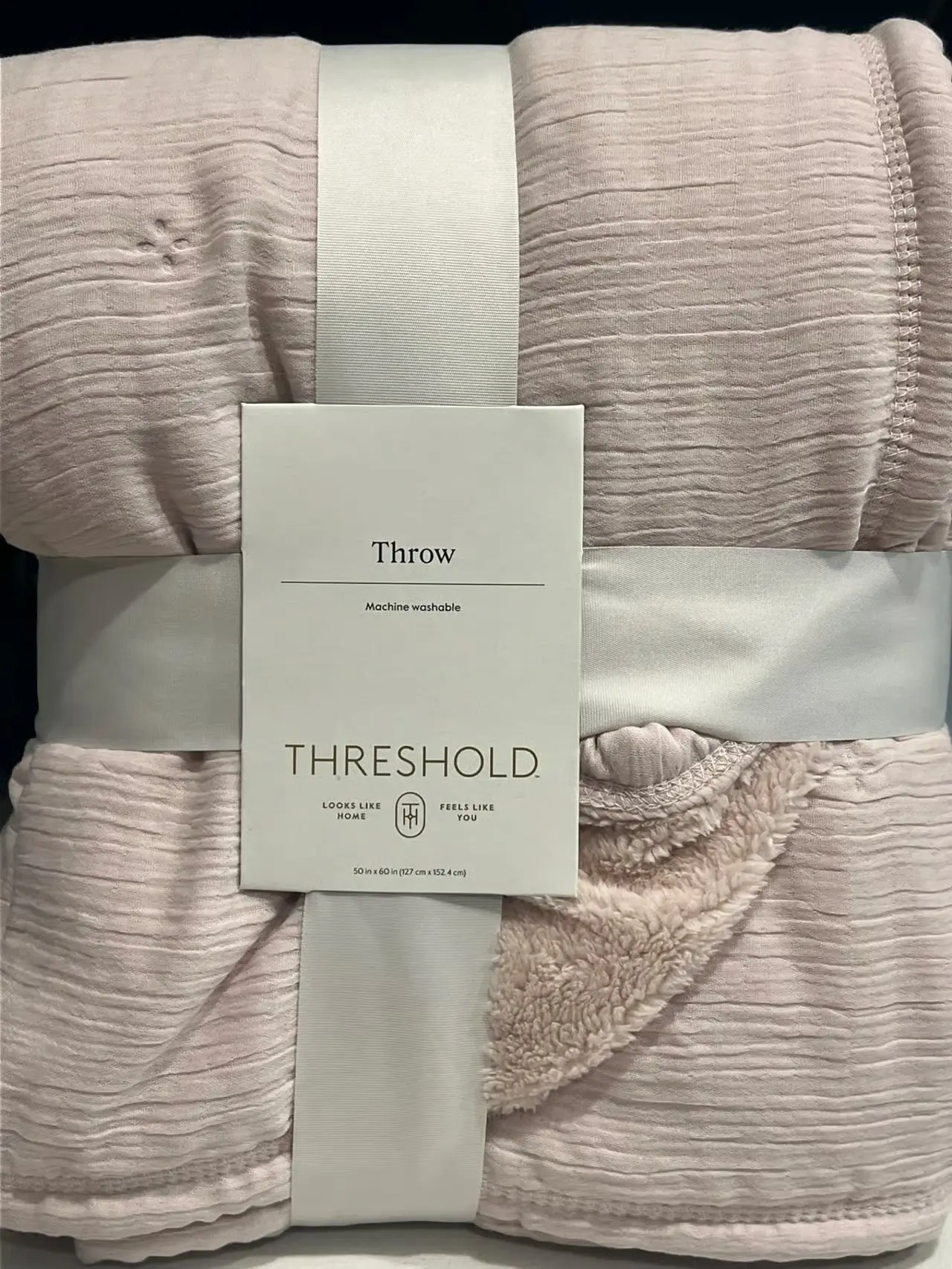 Threshold Gauze Cozy Reverse Throw- Neutral