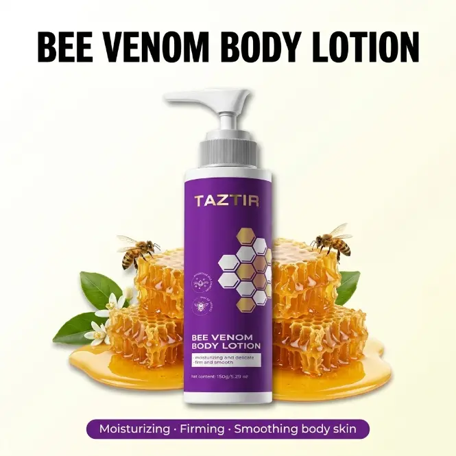 [3-Day Instant Tightening] Bee Venom Sculpture Arm Cream, Taztir Lotion, Moisturizing Firming, Cellulite Remover For Thighs Fast, Firming And Tightening Cream For Whole Body:Arms, Abdomen, Thighs, Improving Skin Loose Aging, Accumulation Appearance.