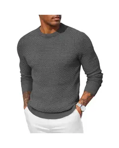 COOFANDY Men's knitwear Knitted Sweaters Men's Dress Crewneck Sweater Pullover Knit Long Sleeve Casual Slim Fit Gift Ideas
