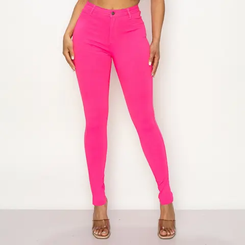 Lover Brand Fashion Women's Casual Stretchy Skinny Jeans, High Waisted Comfortable Denim Pants for Everyday Wear, Juniors All-Season with Zip Fly & 5-Pocket Design.