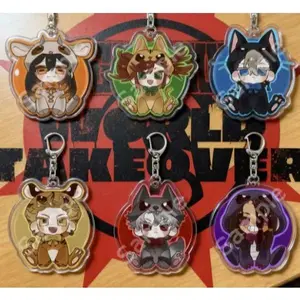 GACHIAKUTA Acrylic Keychain (Rudo, Enjin, Zanka, Riyo, Jabber)