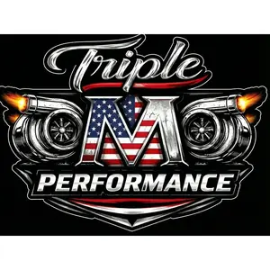 Triple M Performance Window or Helmet Decal