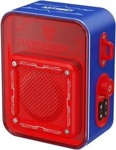 Transformers Portable IPX5 Waterproof Bluetooth Speakers, 6 RGB Light Modes Small Computer Speakers - Desktop & Outdoor with 5W Sound, Bluetooth 5.4, TWS Pairing, Valentines Birthday Gifts - Grey 10 pro deep bass stereo sound special tech