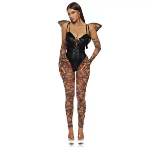 Forplay Women's Halloween Metamorphosis 4-Piece Women's Butterfly Costume