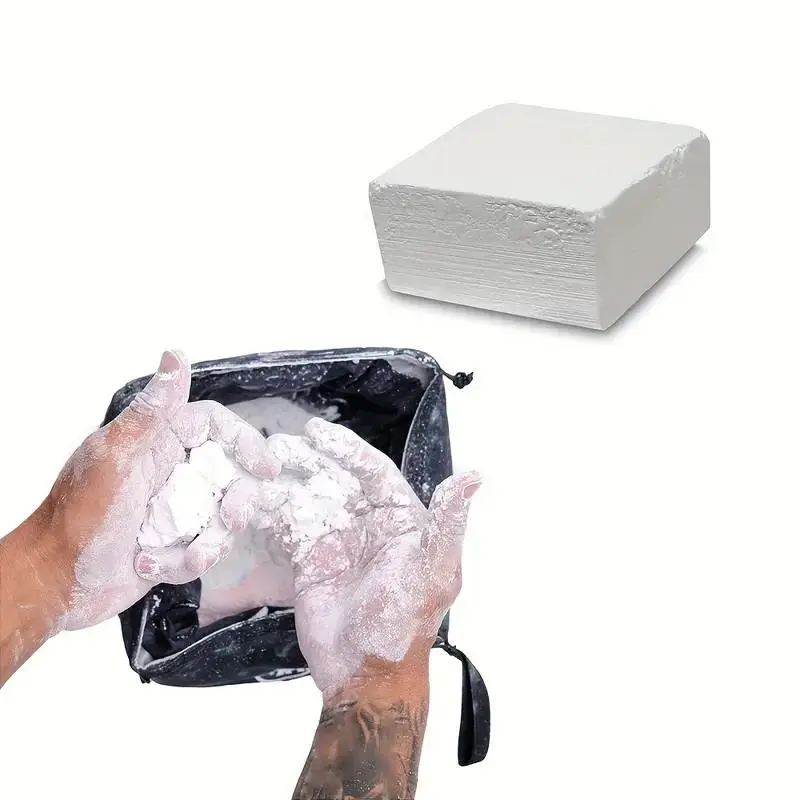 Magnesium Chalk Block, Non-slip Water-resistant Durable Chalk Block for Sport, Fitness, Weightlifting, Rock Climbing, Gymnastics Training, Outdoor