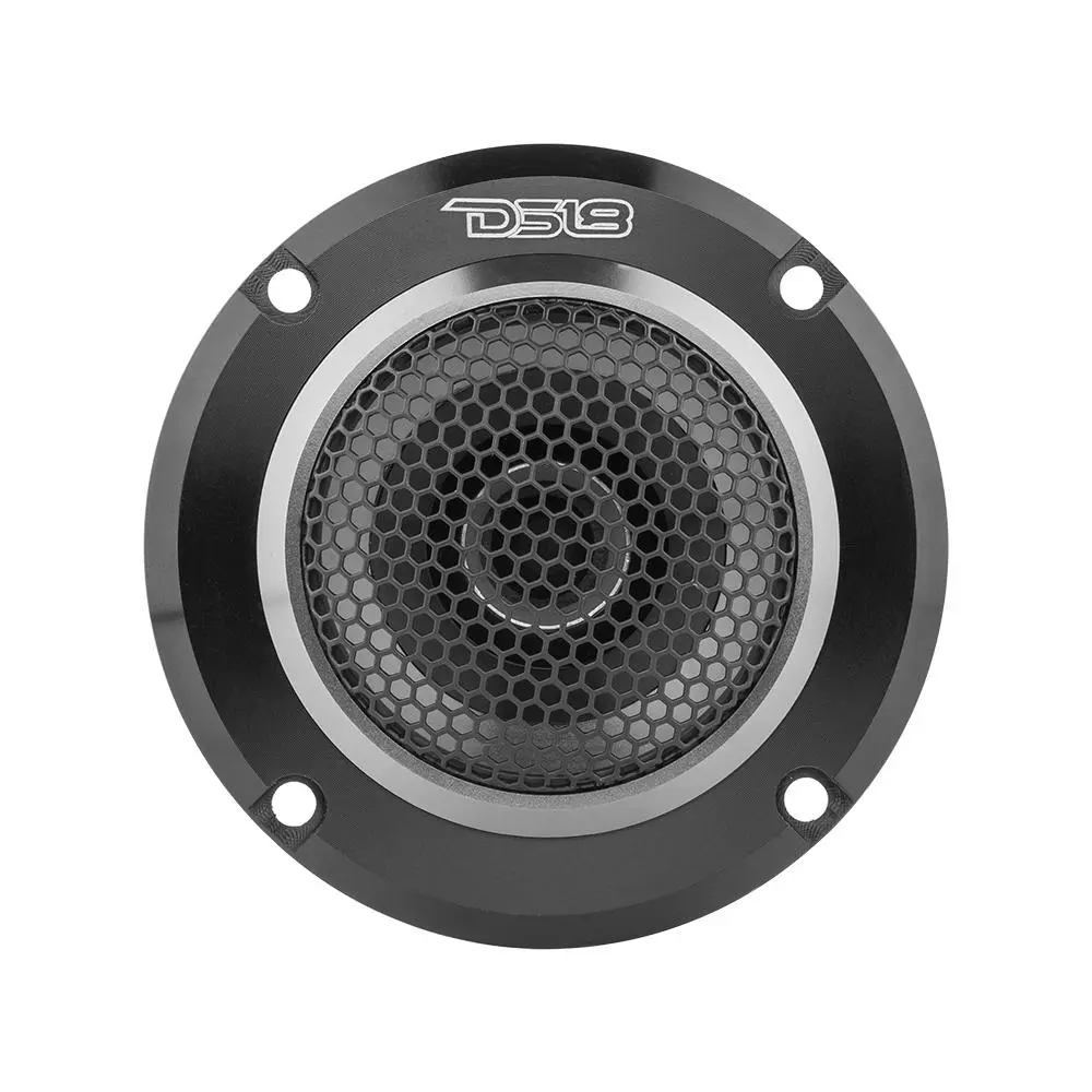 DS18 DS-PRO-TWN5 PRO 1.5 in VC PEN High Compression Neodymium Magnet Driver Tweeter - 400W 4-Ohm Car Audio Speakers with Protection, Mount & High Efficiency Sound Upgrade