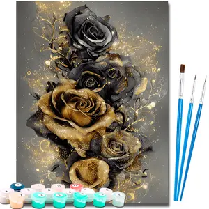 Paint by Numbers Kit for Adults Beginner,Easy Adult Paint by Number Kits on Canvas DIY Painting for Surprise Gift Home Wall Decor 16x20 Inch